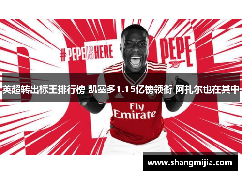 英超转出标王排行榜 凯塞多1.15亿镑领衔 阿扎尔也在其中 英超转出标王排行榜 凯塞多1.15亿镑领衔 阿扎尔也在其中